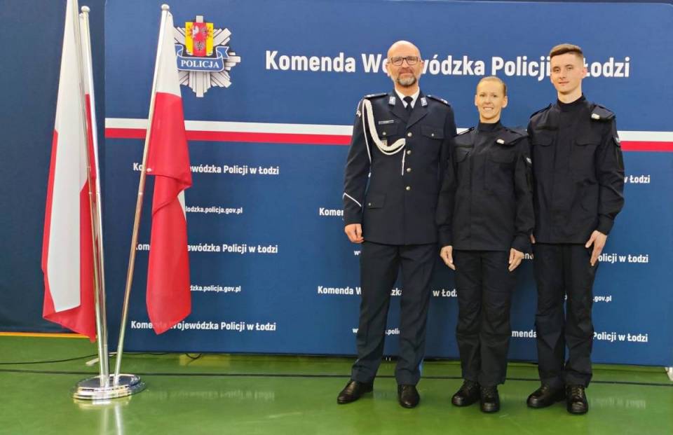 Nowi policjanci w tomaszowskiej jednostce
