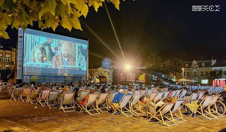 Za nami seans w „Kinie na Leżakach” na Placu Kościuszki